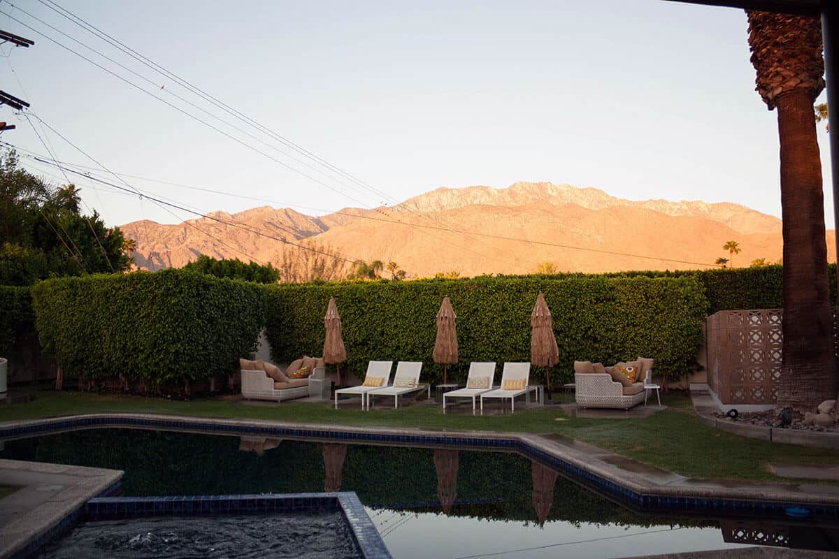 Palm Springs Aussicht