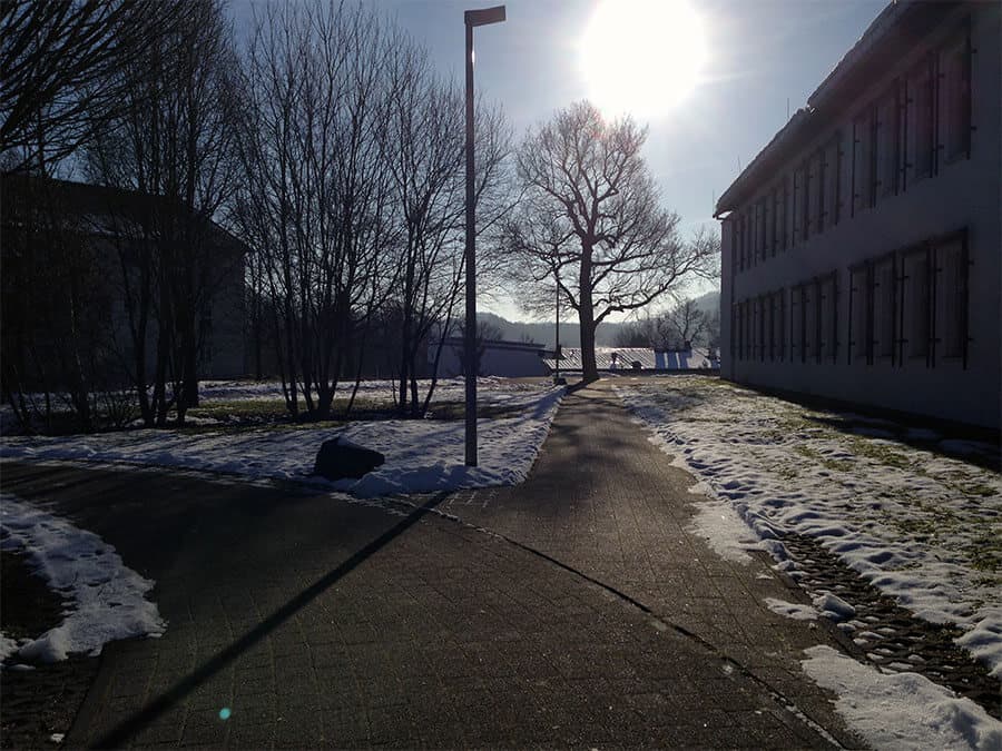 Auf zurück nach Hause.
