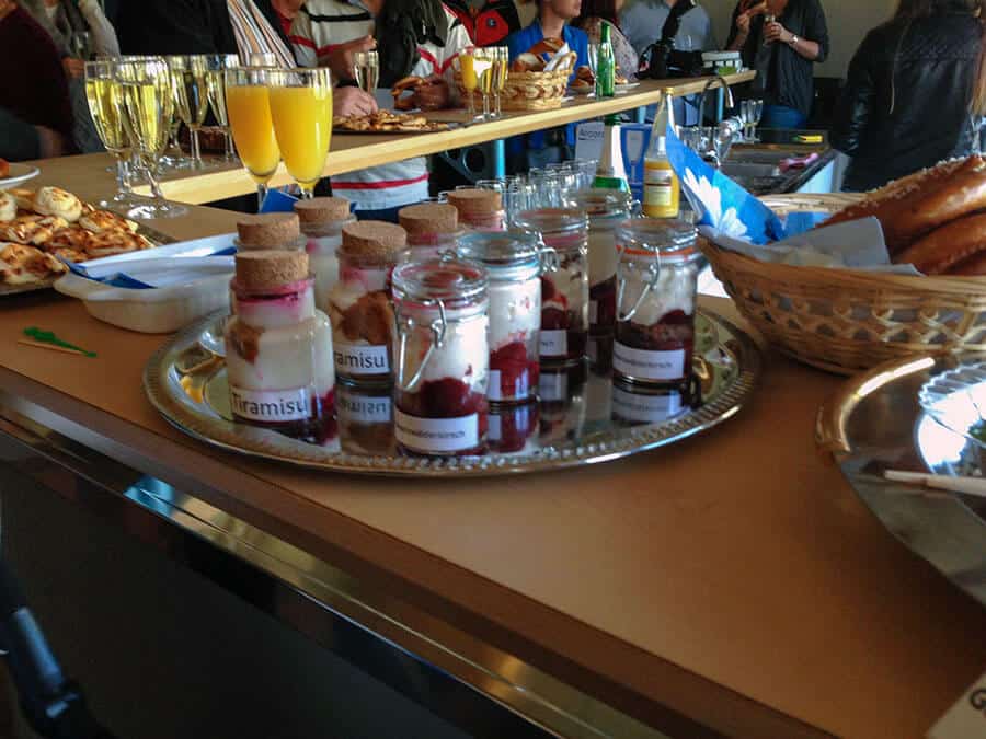 Kuchen im Glas