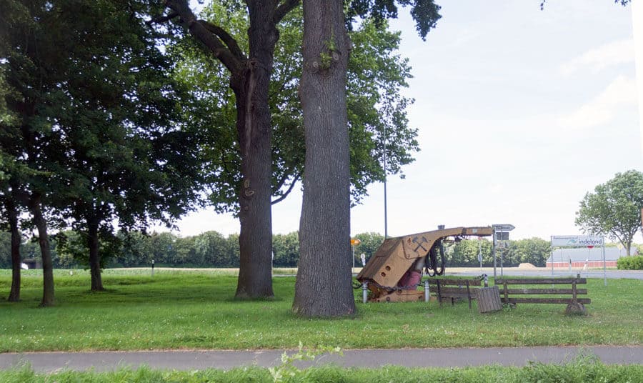 Tankstopp in Aldenhoven