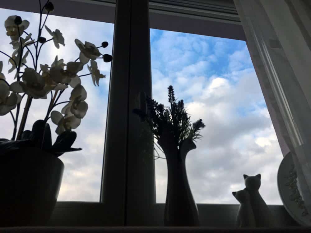Schläfchen auf der Couch und TV schauen.
