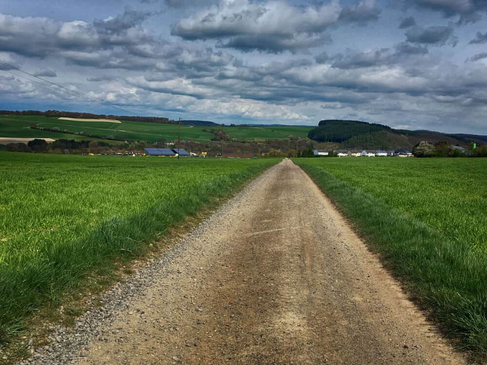 Der Rückweg.