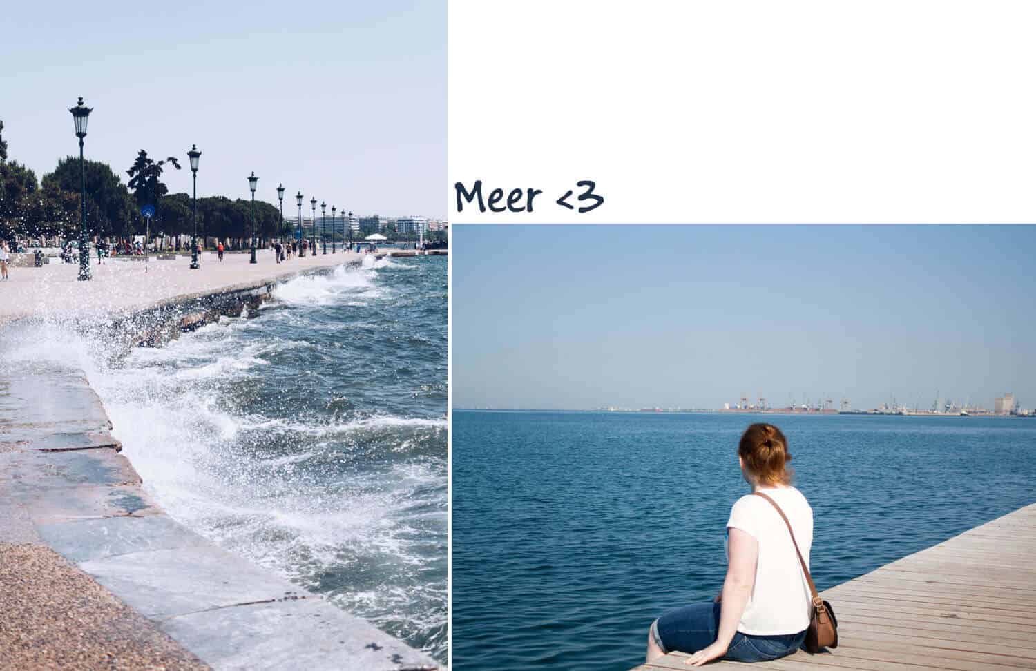 Blick auf den Hafen