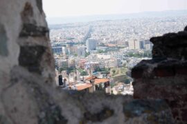 Sicht auf die Stadt Thessaloniki
