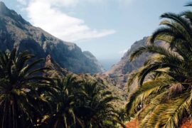 Blick auf Dorf Masca auf der Insel Teneriffa